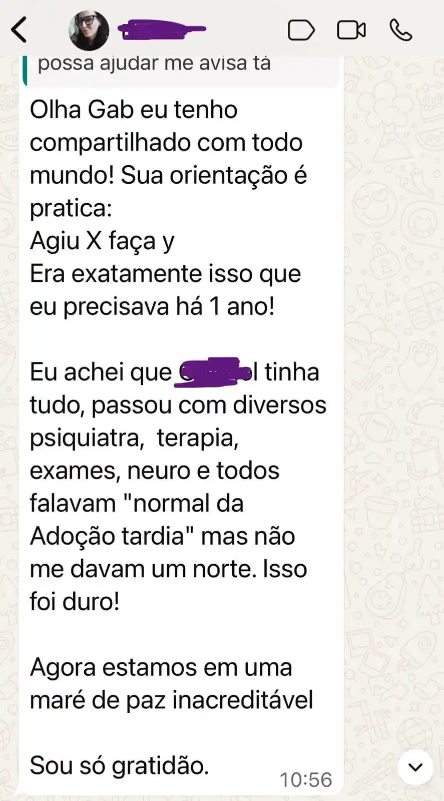 Relato de uma família por adoção